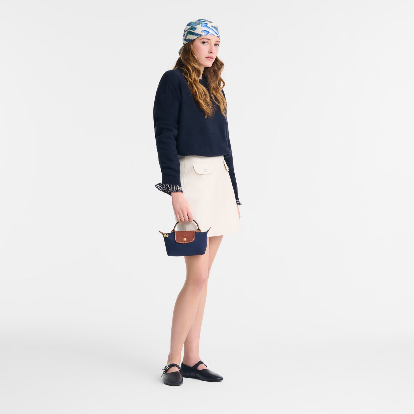Le Pliage Original Pouch with handle