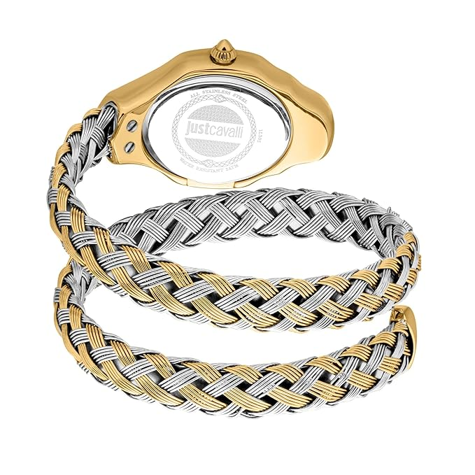 Signature Snake Multi-colored/Gold toned steel