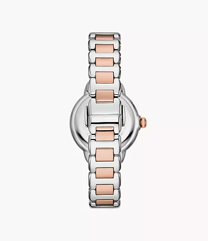 Emporio Armani Three-Hand Two-Tone Stainless Steel Watch
