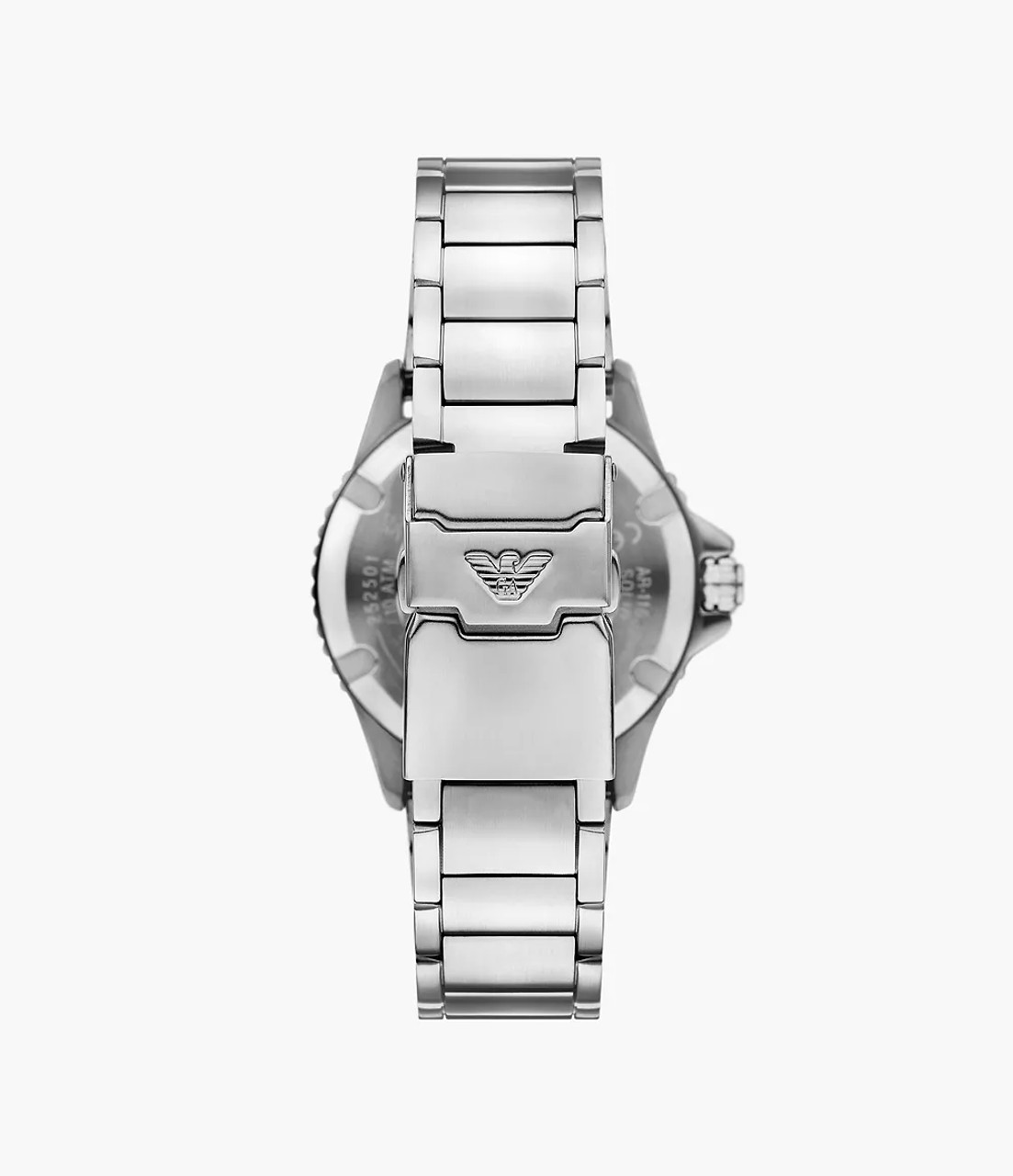 Emporio Armani World Explorer Three-Hand Date Men's Stainless Steel Watch Ar11683
