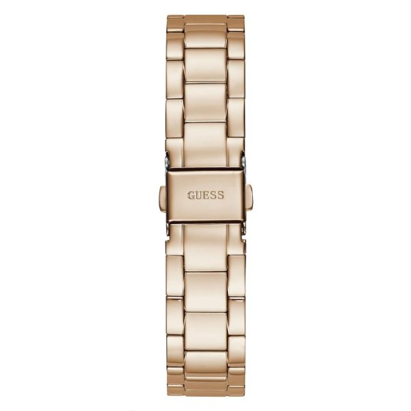Guess Women’s Quartz Rose Gold Stainless Steel White Dial 36mm Watch GW0308L3