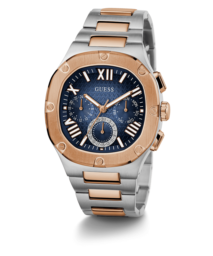 GUESS Mens 2-Tone Multi-function Watch