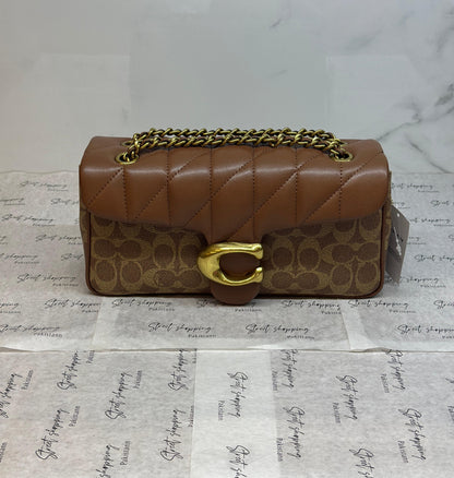 Coach quilted tabby 26