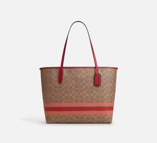 City Tote Bag In Signature Canvas