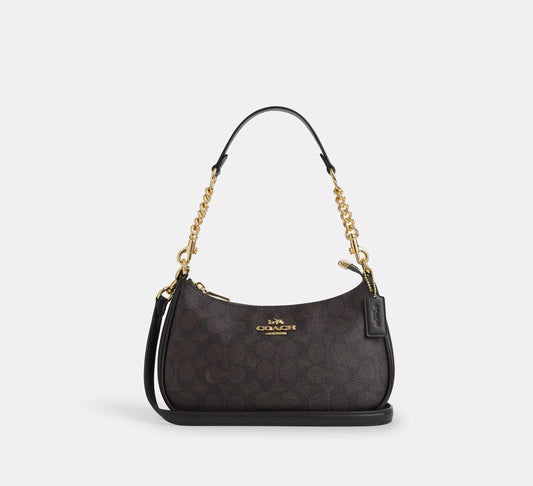 Teri Shoulder Bag In Signature Canvas