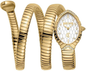 Signature Snake Womens Stainless Steel Gold Color Watch