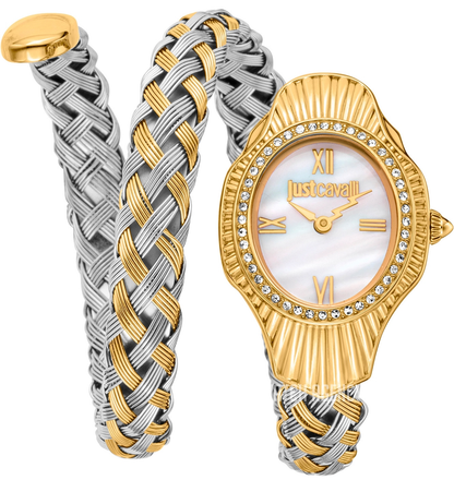 Signature Snake Multi-colored/Gold toned steel