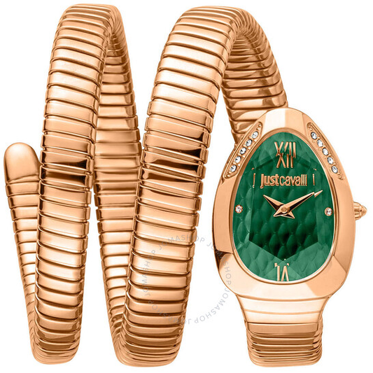 Snake Green Dial Ladies Watch