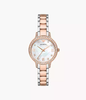 Emporio Armani Three-Hand Two-Tone Stainless Steel Watch