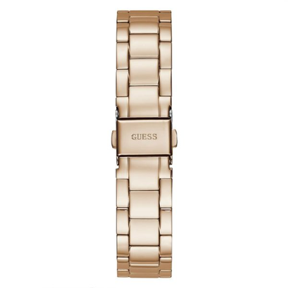 Guess Women’s Quartz Rose Gold Stainless Steel White Dial 36mm Watch GW0308L3