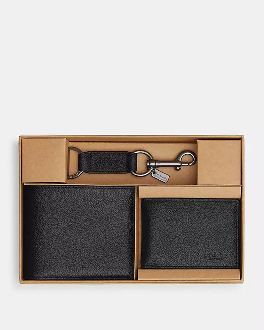 Coach 3 In 1 Wallet Gift Set
